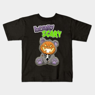 Scary Bear Kids T-Shirt